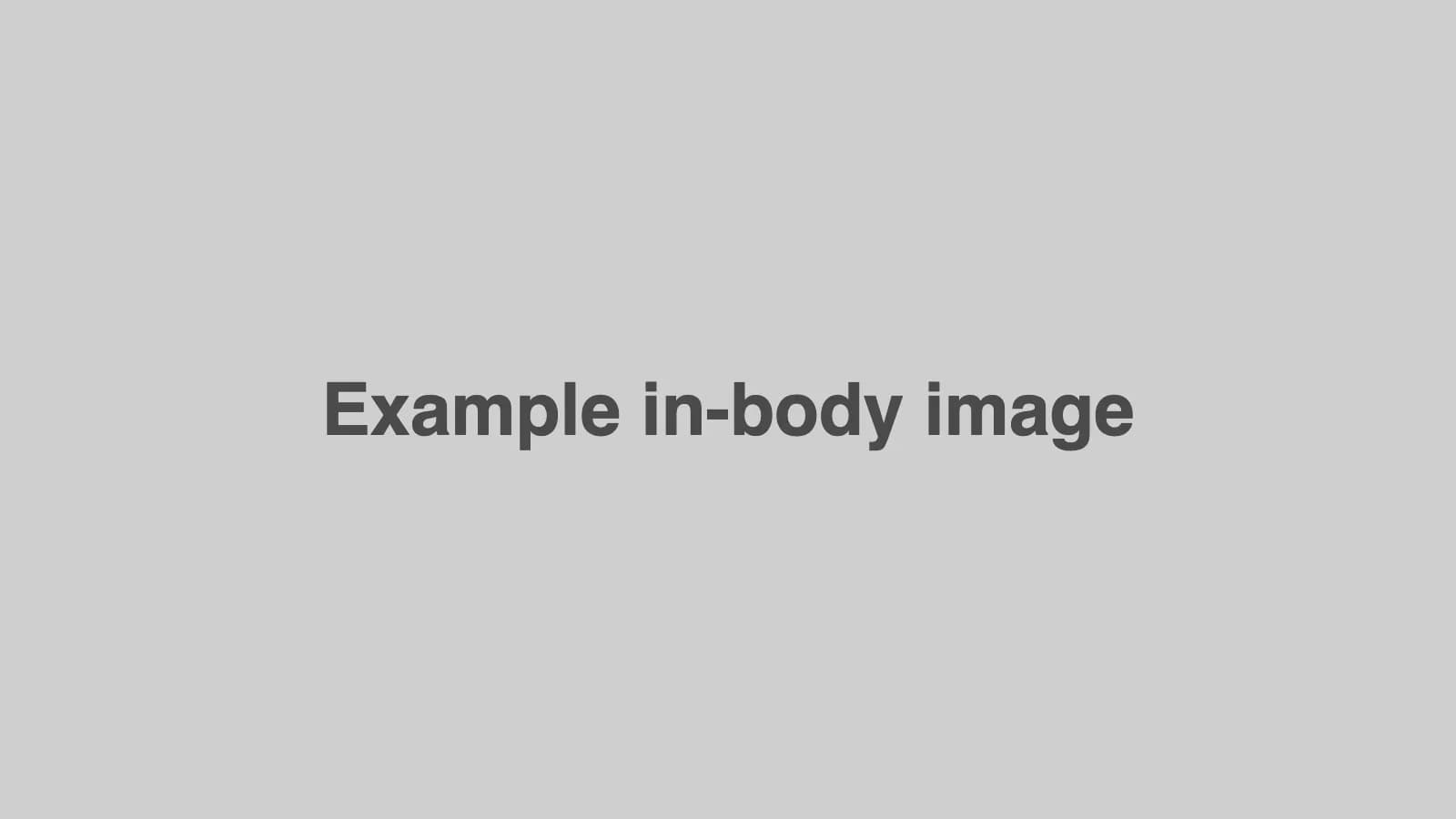 Example in-body image